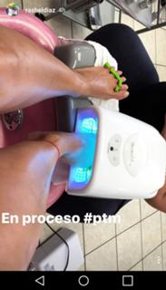 Rashel Díaz feet photo 2