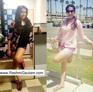 Rashmi Gautam feet photo 2