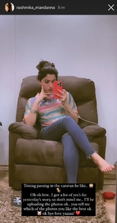 Rashmika Mandanna feet photo thumbnail