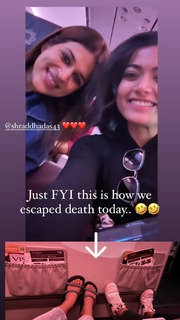 Rashmika Mandanna feet photo thumbnail
