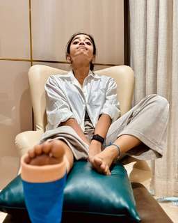 Rashmika Mandanna feet photo thumbnail