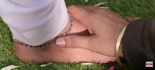Rashmika Mandanna feet photo thumbnail