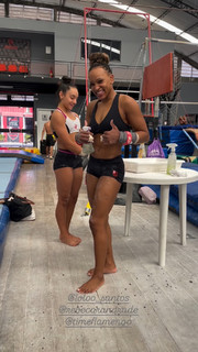 Rebeca Andrade feet photo 1