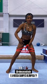 Rebeca Andrade feet photo 8