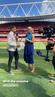Rebecca Lowe feet photo 2