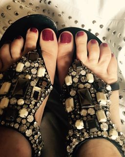 Rebecca de Alba feet photo 1