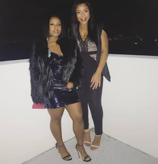Reginae Carter feet photo 2