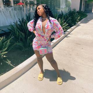 Reginae Carter feet photo 11