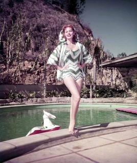 Rhonda Fleming feet photo 8
