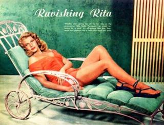 Rita Hayworth feet photo thumbnail