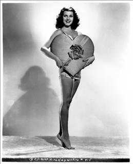 Rita Hayworth feet photo thumbnail