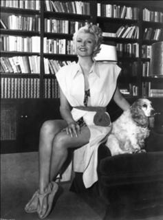 Rita Hayworth feet photo thumbnail