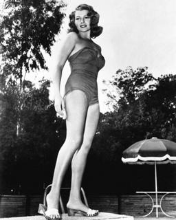 Rita Hayworth feet photo thumbnail