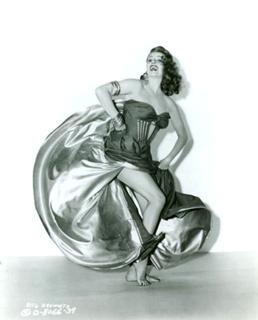 Rita Hayworth feet photo thumbnail