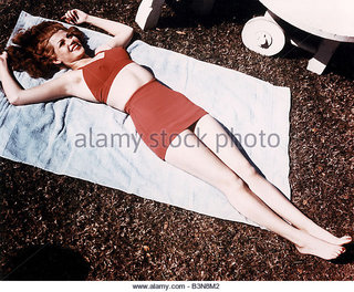 Rita Hayworth feet photo thumbnail