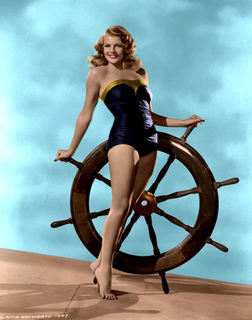 Rita Hayworth feet photo thumbnail