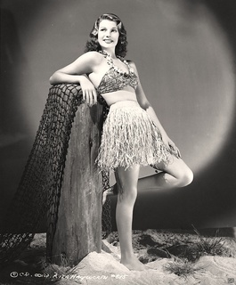 Rita Hayworth feet photo thumbnail