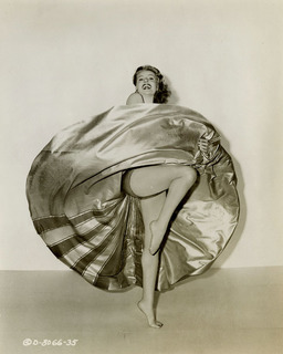 Rita Hayworth feet photo thumbnail