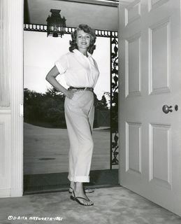 Rita Hayworth feet photo thumbnail
