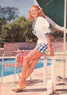 Rita Hayworth feet photo thumbnail