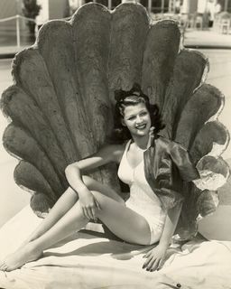 Rita Hayworth feet photo thumbnail