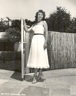 Rita Hayworth feet photo thumbnail