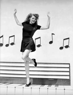 Rita Hayworth feet photo thumbnail