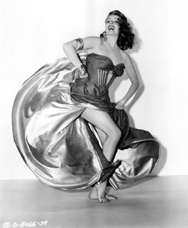 Rita Hayworth feet photo thumbnail
