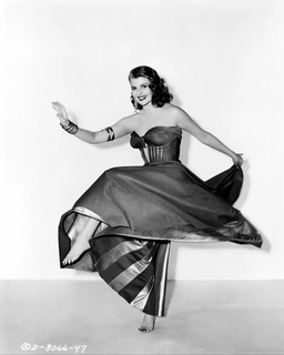 Rita Hayworth feet photo thumbnail