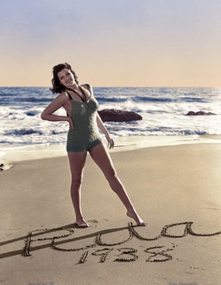 Rita Hayworth feet photo thumbnail