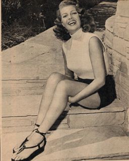 Rita Hayworth feet photo 5