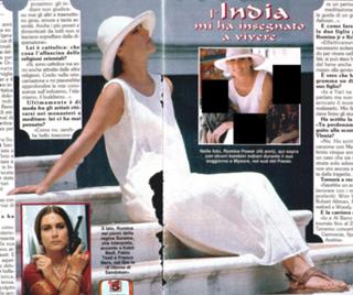Romina Power feet photo thumbnail
