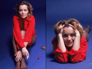 Romy Schneider feet photo thumbnail