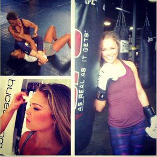 Ronda Rousey feet photo thumbnail