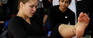 Ronda Rousey feet photo thumbnail