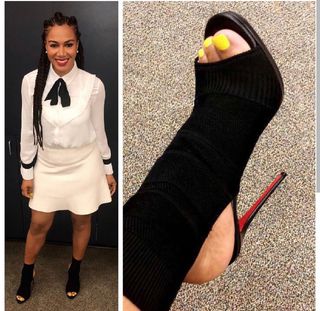 Rosalyn Gold-Onwude feet photo 3