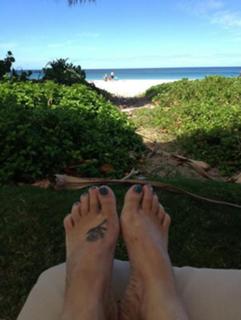 Roseanne Barr feet photo 5