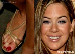Roxanne McKee feet photo thumbnail