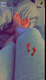 Ruby Sayed feet photo 1