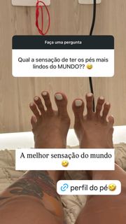 Ruivinha de Marte feet photo 5