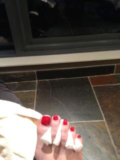 Ruth Langsford feet photo 3