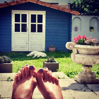 Sabine Petzl feet photo 6