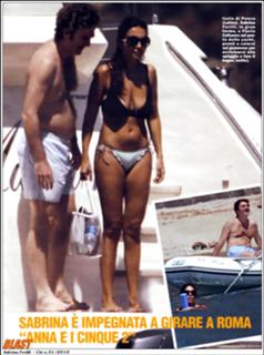 Sabrina Ferilli feet photo thumbnail