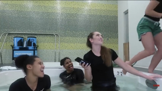 Sabrina Ionescu feet photo thumbnail