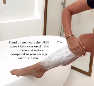 Saffron Barker feet photo thumbnail