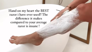 Saffron Barker feet photo thumbnail