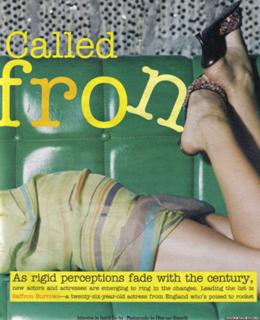 Saffron Burrows feet photo thumbnail