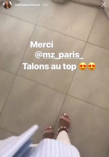Sakina Karchaoui feet photo thumbnail