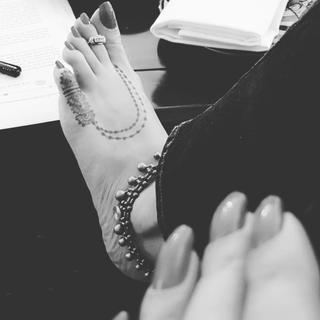 Saman Ansari feet photo 9