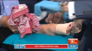 Samantha Armytage feet photo 2